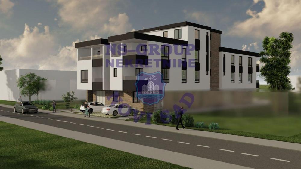 Slika 1 - Dvoiposoban, 57m2, Telep Novi Sad, sa terasom